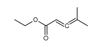 ethyl 4‐methylpenta‐2,3‐dienoate结构式