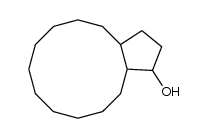 Bicyclo[10.3.0]pentadecan-13-ol Structure