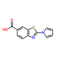 2-(1H-Pyrrol-1-yl)-1,3-benzothiazole-6-carboxylic acid picture