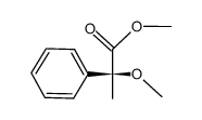 (S)-2-methoxy-2-phenylpropionic acid methyl ester Structure