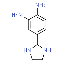 4-(1H-IMIDAZOL-2-YL)-BENZENE-1,2-DIAMINE structure