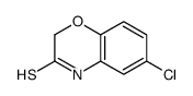 6-Chloro-2H-1,4-benzoxazine-3(4H)-thione Structure