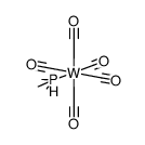 trimethylphosphinetungstenepentacarbonyl结构式