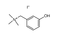 3-Hydroxybenzyl-N.N.N-trimethylammonium-iodid结构式