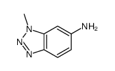 6-Amino-1-methyl-1H-benzotriazole结构式