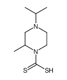 2-methyl-4-propan-2-ylpiperazine-1-carbodithioic acid Structure