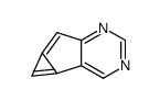 Cyclopropa[3,4]cyclopenta[1,2-d]pyrimidine (9CI) Structure