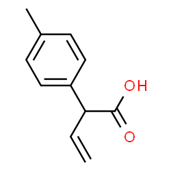 Benzeneacetic acid,-alpha--ethenyl-4-methyl- (9CI) structure