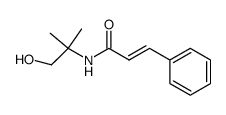 N-(2-hydroxy-1,1-dimethylethyl)cinnamamide结构式