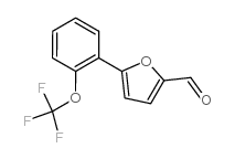 5-[2-(TRIFLUOROMETHOXY)PHENYL]-2-FURALDEHYDE Structure