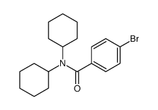 4-Bromo-N,N-dicyclohexylbenzamide结构式