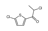 1-Propanone, 2-chloro-1-(5-chloro-2-thienyl)- (9CI) structure