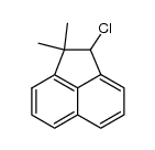 2-chloro-1,1-dimethylacenaphthene结构式