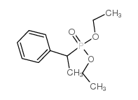Phosphonic acid,P-(1-phenylethyl)-, diethyl ester Structure