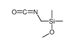 isocyanatomethyl-methoxy-dimethylsilane结构式