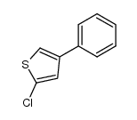 2-chloro-4-phenylthiophene结构式