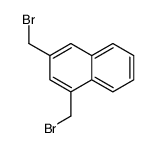 1,3-bis(bromomethyl)naphthalene Structure