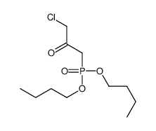 1-chloro-3-dibutoxyphosphorylpropan-2-one Structure