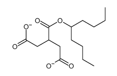 3-nonan-5-yloxycarbonylpentanedioate结构式