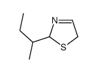 2-sec-butyl-2,5-dihydrothiazole structure