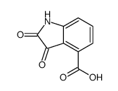 2,3-dioxo-1H-indole-4-carboxylic acid Structure