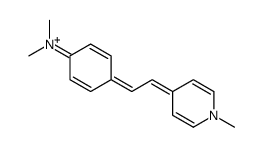 4-(4-dimethylaminostyryl)-1-methylpyridinium Structure
