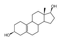 3β,17β-Dihydroxy-Δ5(10)-19-norandrosten结构式
