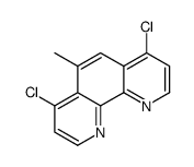4,7-Dichloro-5-methyl-1,10-phenanthroline结构式