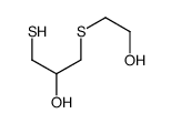 1-(2-hydroxyethylsulfanyl)-3-sulfanylpropan-2-ol Structure