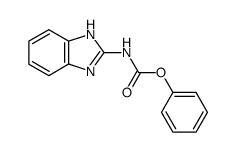 (1H-benzoimidazol-2-yl)-carbamic acid phenyl ester Structure