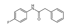 N-(4-fluorophenyl)-2-phenylacetamide Structure