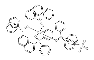 cobalt(2+),diphenylphosphorylbenzene,perchloric acid Structure