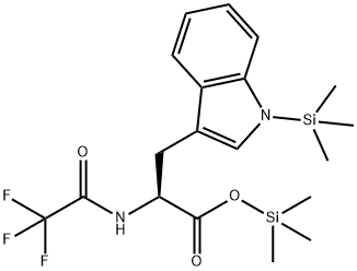 Nα-(Trifluoroacetyl)-1-(trimethylsilyl)-L-tryptophan trimethylsilyl ester picture