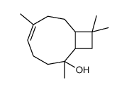 4,8,11,11-tetramethylbicyclo[7.2.0]undec-4-en-8-ol结构式