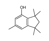 1,1,3,3,6-pentamethylindan-4-ol structure