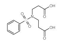3-(benzenesulfonyl-(2-carboxyethyl)amino)propanoic acid picture
