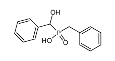 Benzyl-(α-hydroxy-benzyl)-phosphinsaeure结构式