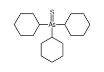 tricyclohexyl(sulfanylidene)-λ5-arsane Structure