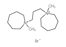 1H-Azepinium,1,1'-(1,3-propanediyl)bis[hexahydro-1-methyl-, dibromide (9CI) picture