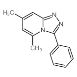 2,4-dimethyl-9-phenyl-1,7,8-triazabicyclo[4.3.0]nona-2,4,6,8-tetraene Structure