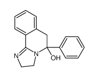 2,3,5,6-Tetrahydro-5-phenylimidazo[2,1-a]isoquinolin-5-ol Structure