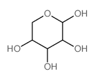 oxane-2,3,4,5-tetrol结构式
