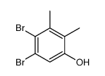 4,5-dibromo-2,3-dimethylphenol Structure