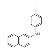 2-Naphthalenamine,N-(4-fluorophenyl)-结构式