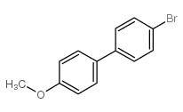 4-Bromo-4'-methoxybiphenyl structure