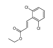 ethyl 3-(2,6-dichlorophenyl)prop-2-enoate结构式