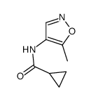 Cyclopropanecarboxamide, N-(5-methyl-4-isoxazolyl)- (9CI) picture