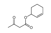 cyclohex-2-en-1-yl 3-oxobutanoate结构式