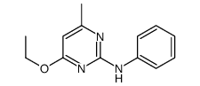 4-ethoxy-6-methyl-N-phenylpyrimidin-2-amine Structure