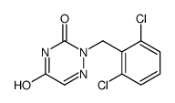 2-[(2,6-dichlorophenyl)methyl]-1,2,4-triazine-3,5-dione结构式